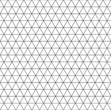 Triangle - triangular pattern with equilateral triangles Illustrazione stock