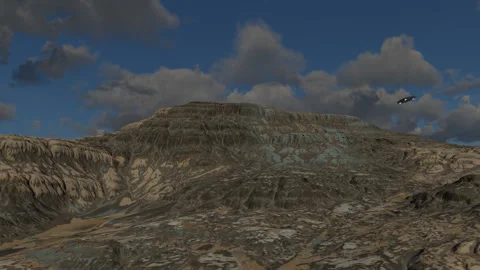 Triangle UAP Flyby Stock Footage 170997439