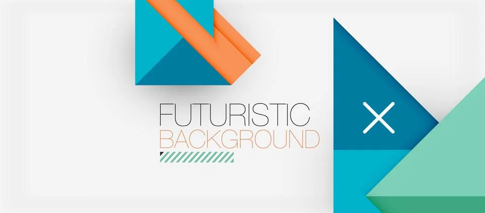 Triangle Vector Background Illustration For Wallpaper, Banner, Background, Card Stock Illustration