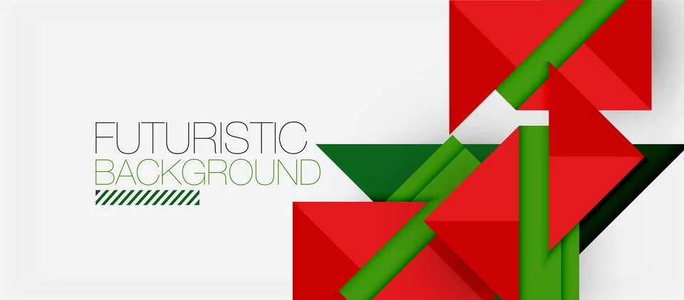Triangle Vector Background Illustration For Wallpaper, Banner, Background, Card Stock Illustration