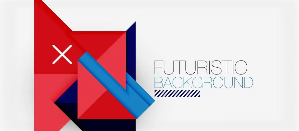 Triangle Vector Background Illustration For Wallpaper, Banner, Background, Card Stock Illustration