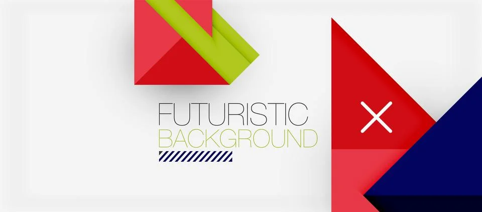 Triangle Vector Background Illustration For Wallpaper, Banner, Background, Card Stock Illustration