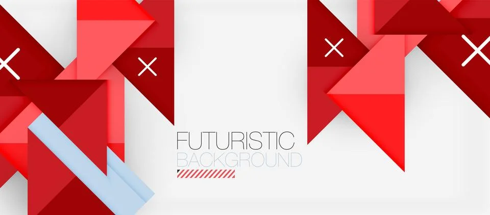 Triangle Vector Background Illustration For Wallpaper, Banner, Background, Card Stock Illustration
