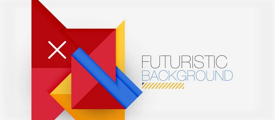 Triangle Vector Background Illustration For Wallpaper, Banner, Background, Card Stock Illustration