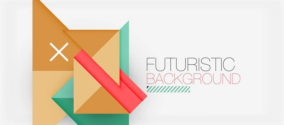 Triangle Vector Background Illustration For Wallpaper, Banner, Background, Card Stock Illustration