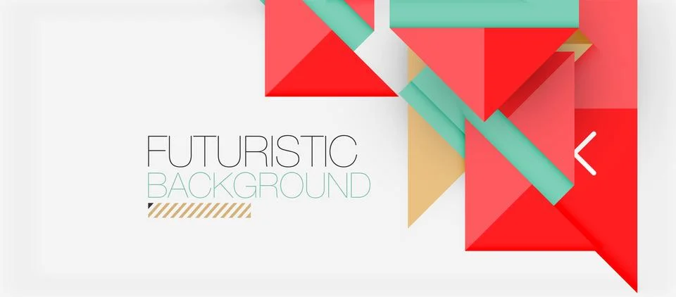 Triangle Vector Background Illustration For Wallpaper, Banner, Background, Card Stock Illustration