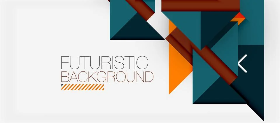 Triangle Vector Background Illustration For Wallpaper, Banner, Background, Card Stock Illustration
