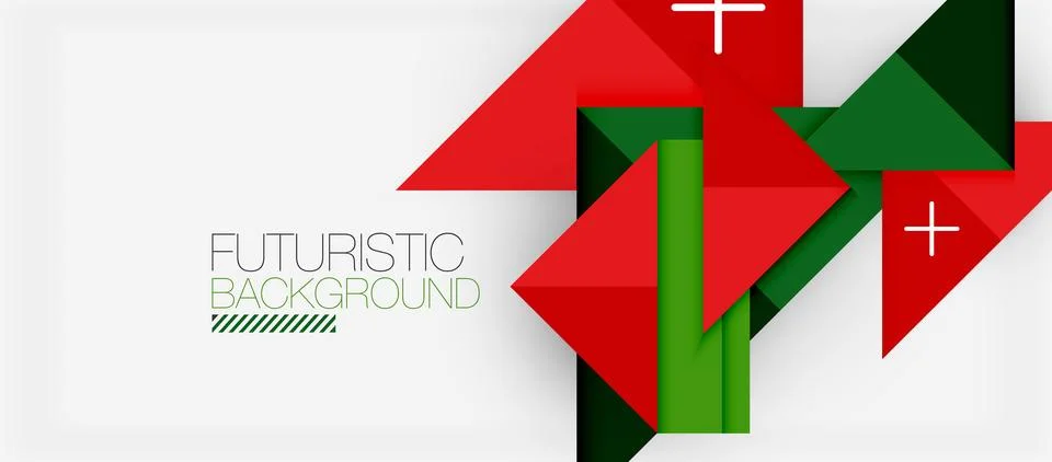 Triangle Vector Background Illustration For Wallpaper, Banner, Background, Card Stock Illustration
