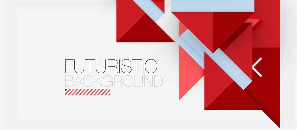 Triangle Vector Background Illustration For Wallpaper, Banner, Background, Card Illustrazione stock