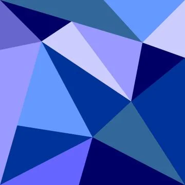 Triangle vector background or grey, blue, white and navy pattern Stock Illustration