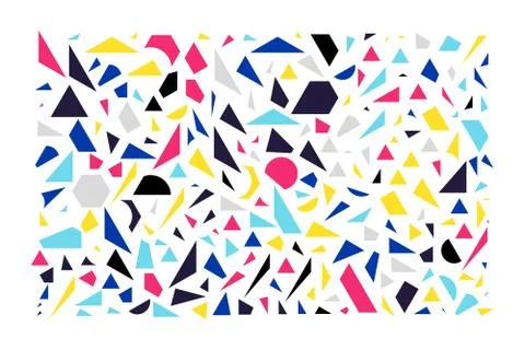 Triangle Vector design elements set Stock Illustration