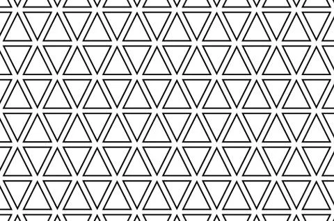 Triangle - vector pattern 库存插图