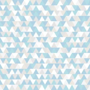 Triangle vector pattern. Polygonal winter holiday backgound Illustrazione stock