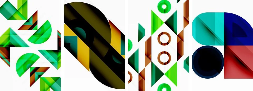 Triangle wallpaper or poster background design イラスト素材