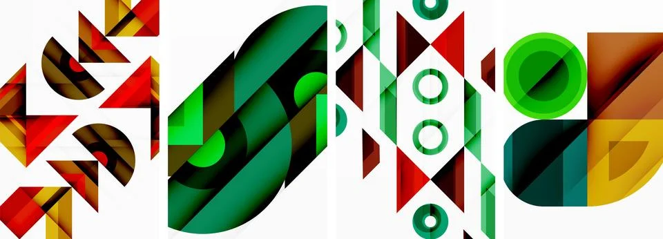 Triangle wallpaper or poster background design 스톡 일러스트