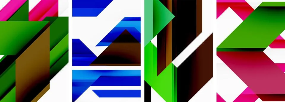 Triangle wallpaper or poster background design イラスト素材