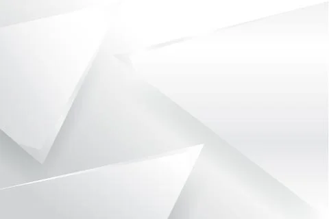 Triangle white background,gray,black,vector Stock-Illustration