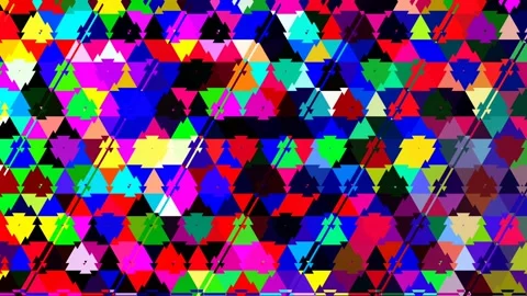 Triangled Motion Graphic Stock Footage 148059903