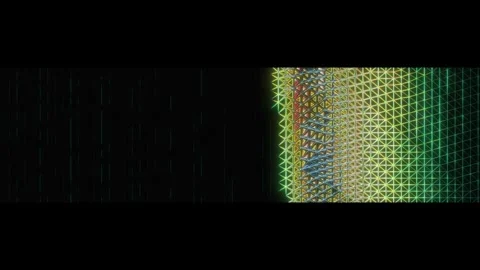 TrianglePatternsBackground02 Stock Footage 343872337