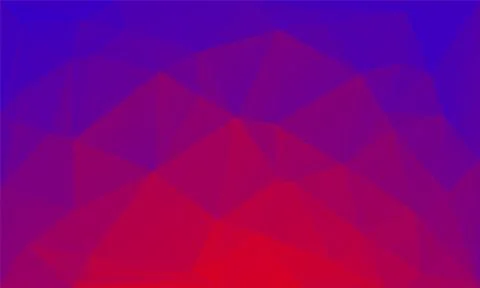 Triangles abstract background - red blue Stock Illustration
