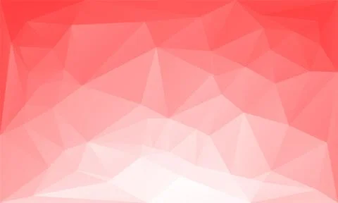 Triangles abstract background - red white Stock Illustration