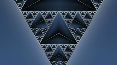 Triangles and rays of light Stock Footage 8981232