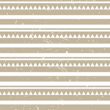 Triangles And Stripes Pattern Background Illustrazione stock