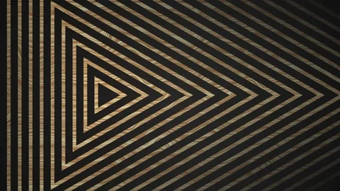 Triangles appear and diverge to the sides against the background of a moving Stock Footage 282470728