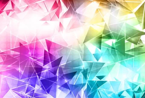 Triangles background Stock Illustration
