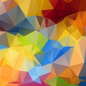 Triangles background Stock Illustration