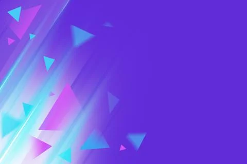 Triangles burst abstract Illustrazione stock