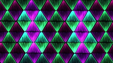 Triangles changing color motion background Stock Footage 71157721