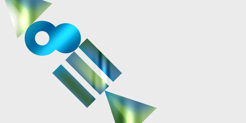 Triangles, circles, squares, rectangles design. Vector Illustration For Stock Illustration