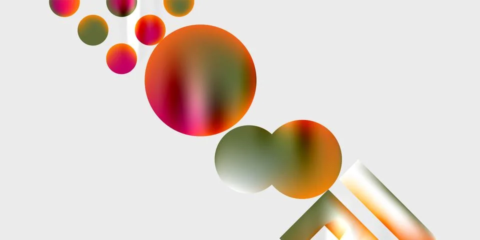 Triangles, circles, squares, rectangles design. Vector Illustration For Stock Illustration