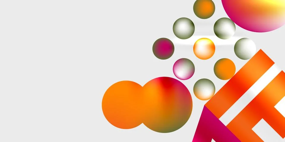 Triangles, circles, squares, rectangles design. Vector Illustration For Stock Illustration
