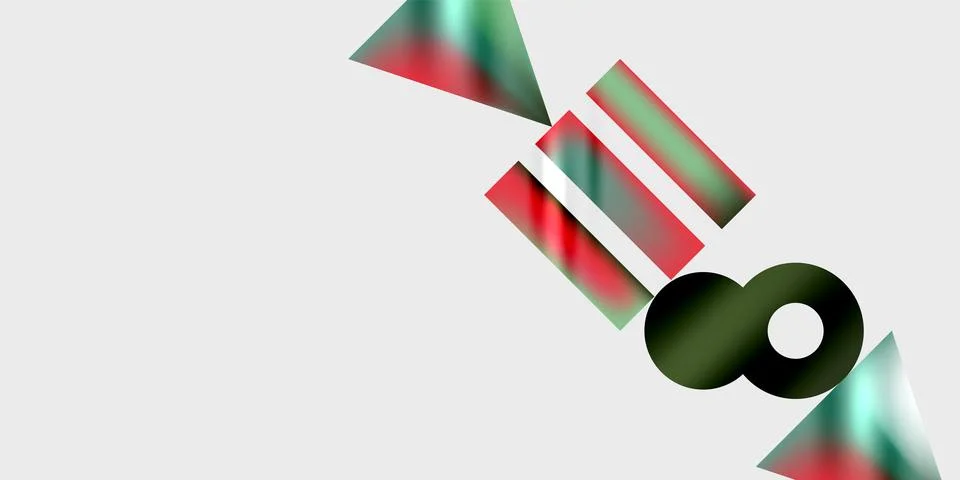 Triangles, circles, squares, rectangles design. Vector Illustration For Stock Illustration