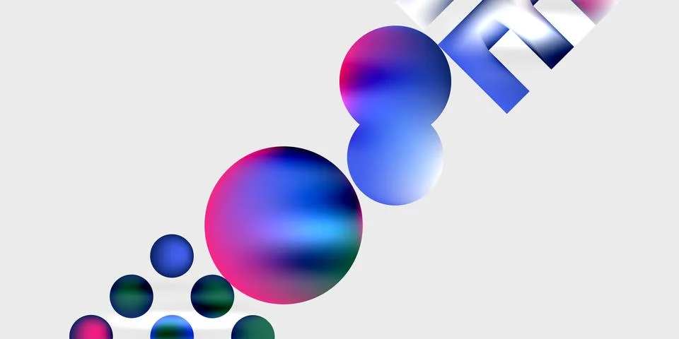 Triangles, circles, squares, rectangles design. Vector Illustration For Stock Illustration