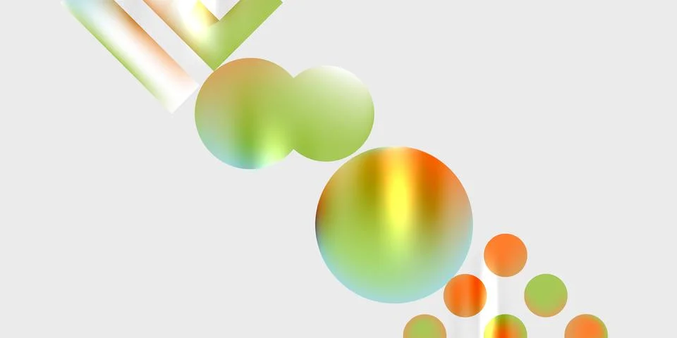 Triangles, circles, squares, rectangles design. Vector Illustration For Illustrazione stock