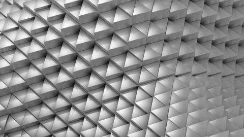 Triangles Formed A Wave Video stock 87902371