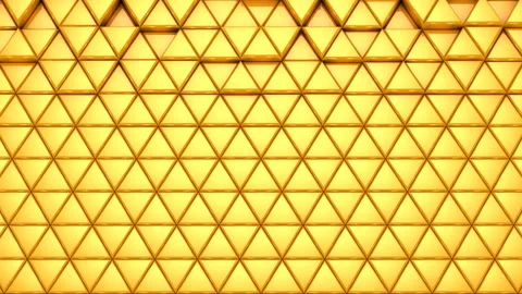 Triangles Formed A Wave Stock Footage 88950568