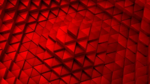 Triangles Formed A Wave Stock Footage 89529630
