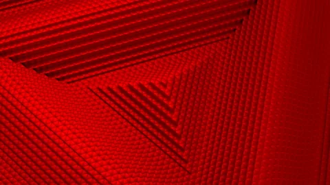 Triangles Formed A Wave Stock Footage 89969493