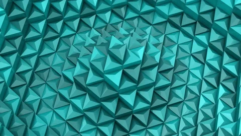 Triangles Formed A Wave Stock Footage 100992370