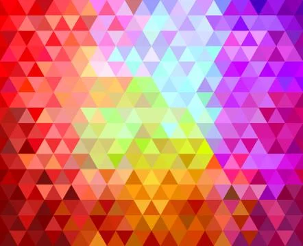 Triangles geometric background Illustrazione stock