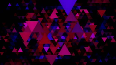 Triangles glitch Video stock 158149460