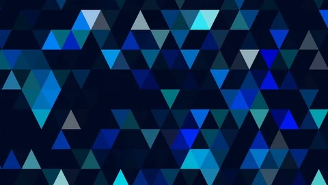 Triangles hipster animation. Loop Stock Footage 88244399