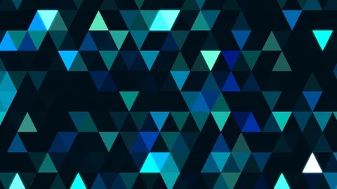 Triangles hipster animation. Loop Stock Footage 88244493