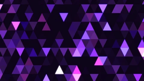 Triangles hipster animation. Loop Stock Footage 88247413