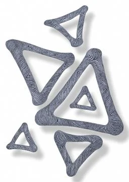 Triangles Illustrazione stock