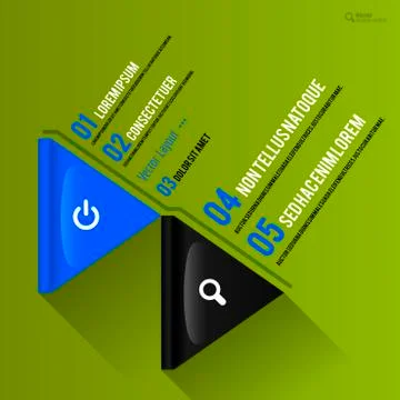 Triangles Illustrazione stock